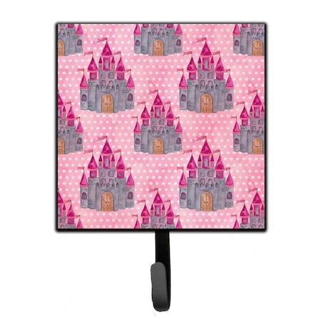 Carolines Treasures Watercolor Princess Castle Leash or Key Holder, 4.25 x 1 x 7 in. BB7549SH4